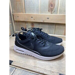 US9.5 Nike Air Max Thea Ultra Womens Black White Running Shoes 844926-001